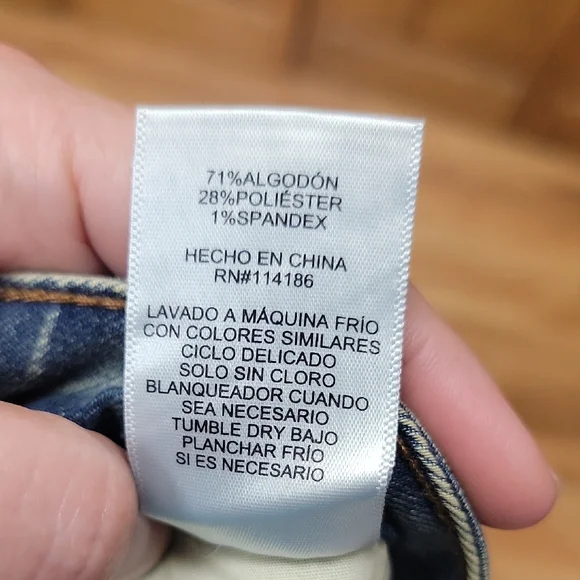 💜 FRYE AND CO. Size 8 Long Denim Skirt In Color Marley Wash NWT - Picture 14 of 14